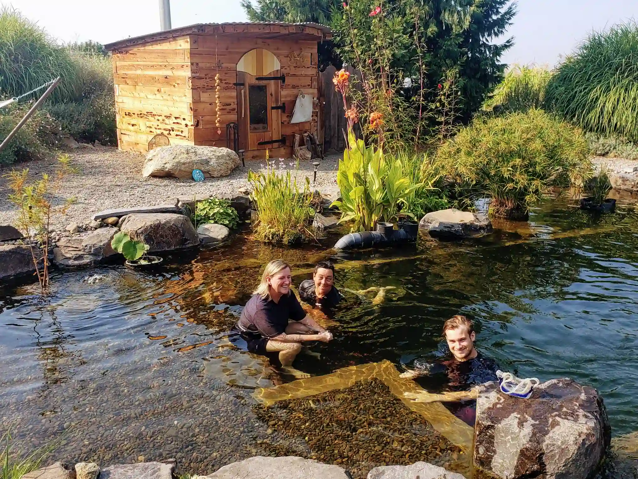 Recreational Pond Installation